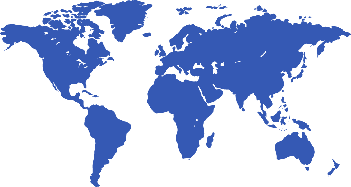 World map of the markets connected through Paylink US payouts